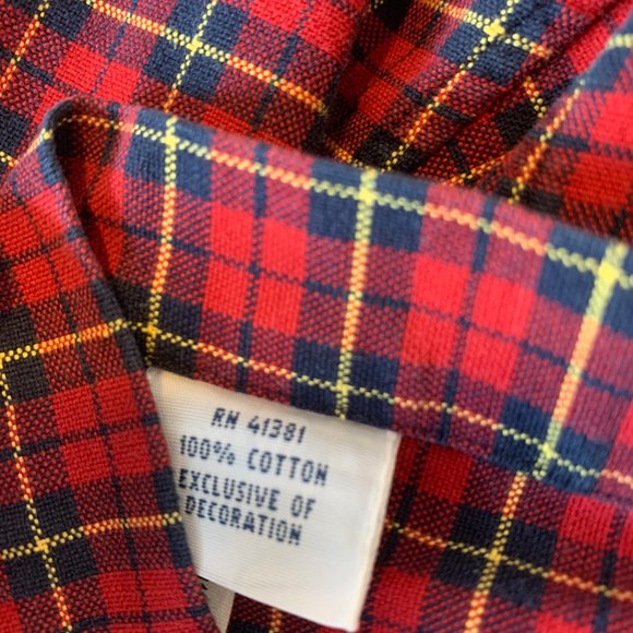 Ralph Lauren Men's Button Down Shirt Red Plaid - Picture 4 of 5